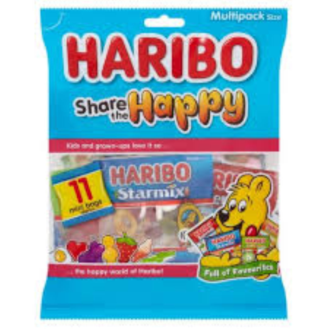 HARIBO SHERE HAPPY MULTIPACK 176G